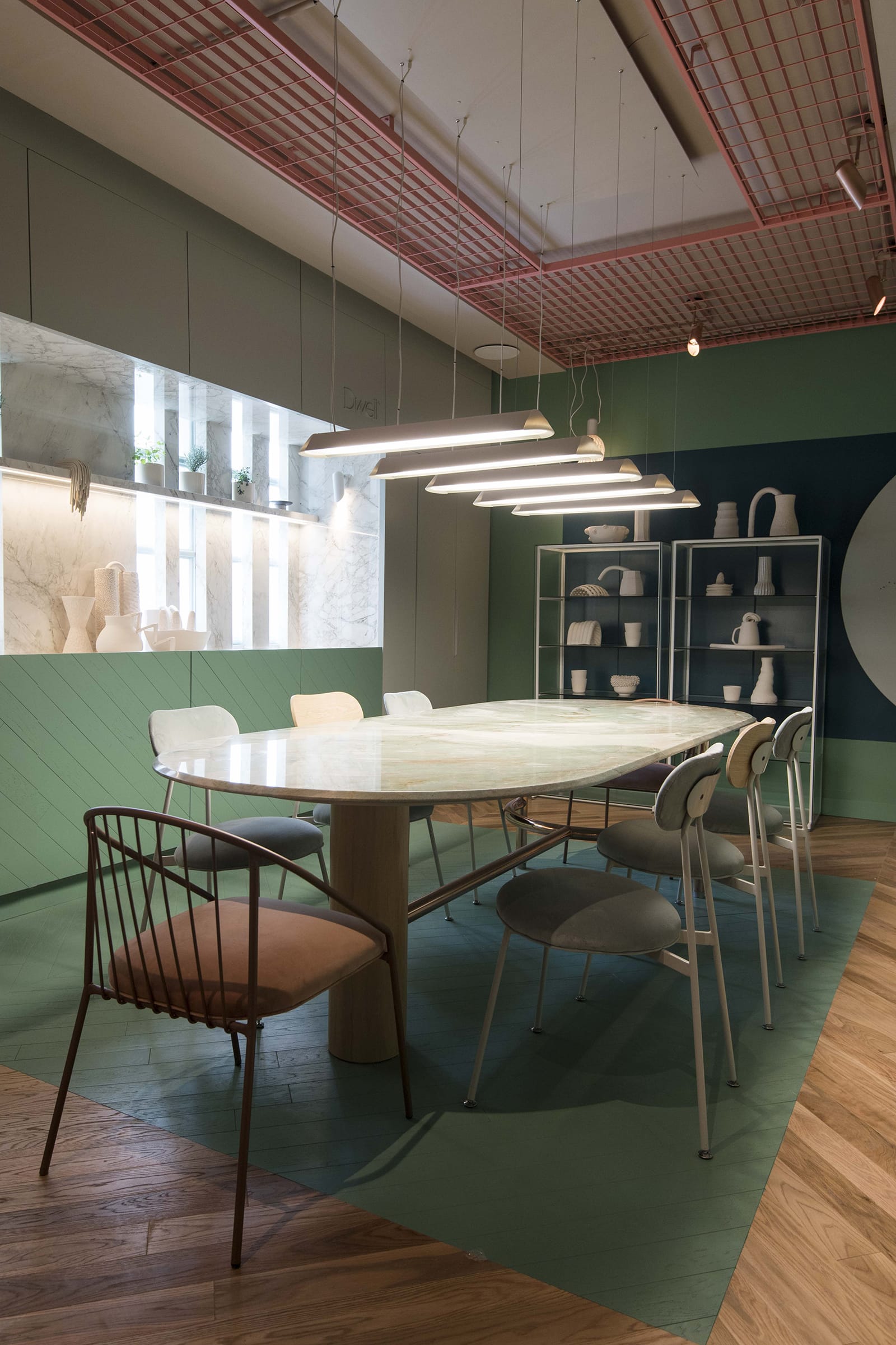 Cocina y comedor de diario, Leandro de Angelo y Maia Lauferman, Casa FOA Círculo Olivos, 2019.