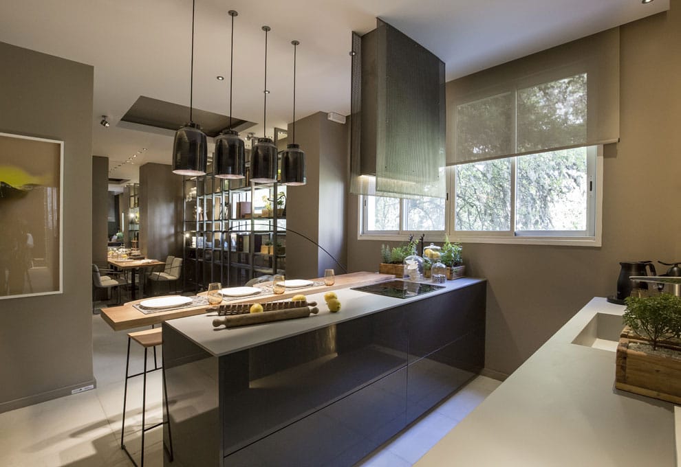 Cocina para un matrimonio con hijos, Diana y Eliana Gradel, Casa FOA Luis María Campos, 2017.
