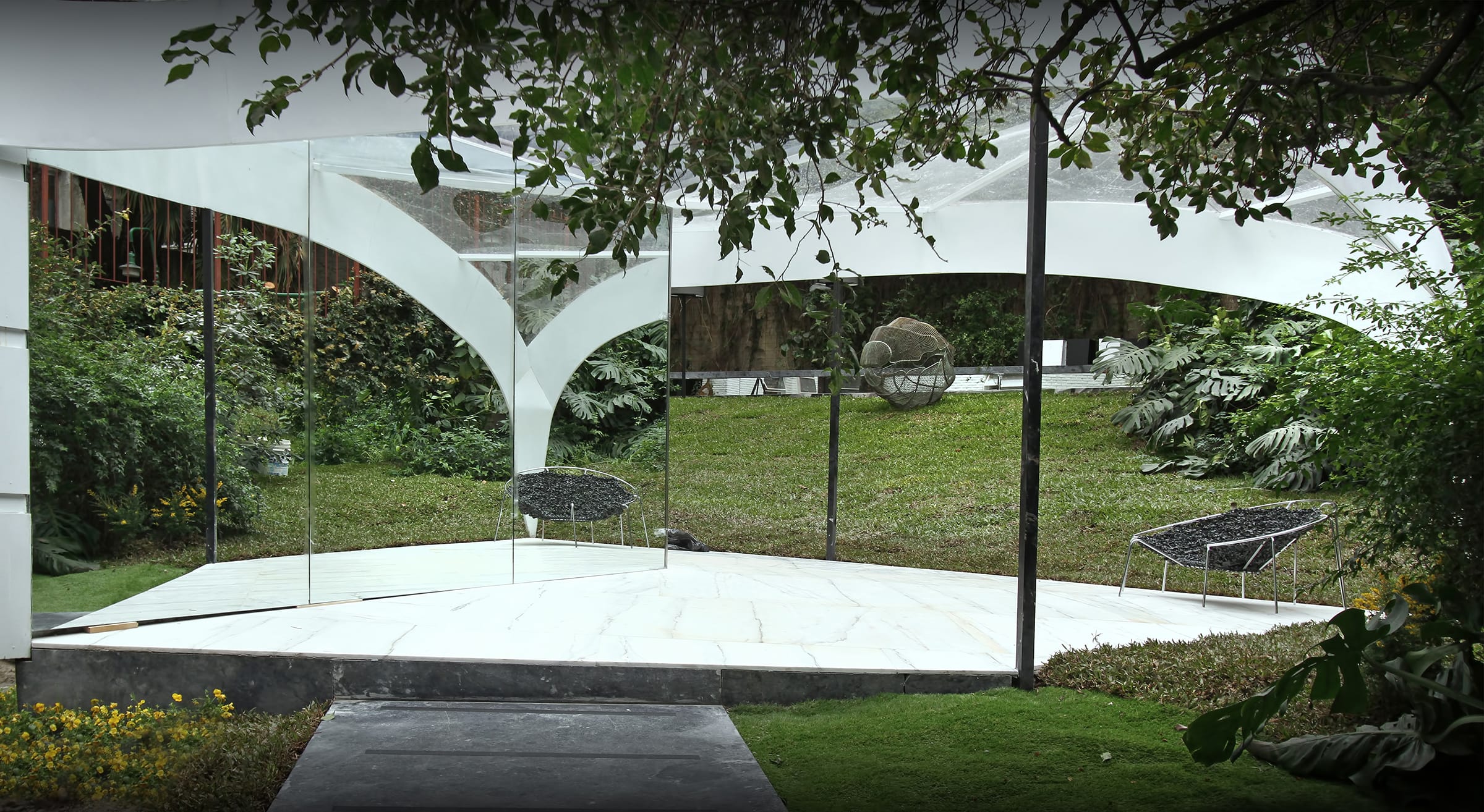 MEDALLA DE ORO PAISAJISMO MERCEDES MALBRAN DE CAMPOS