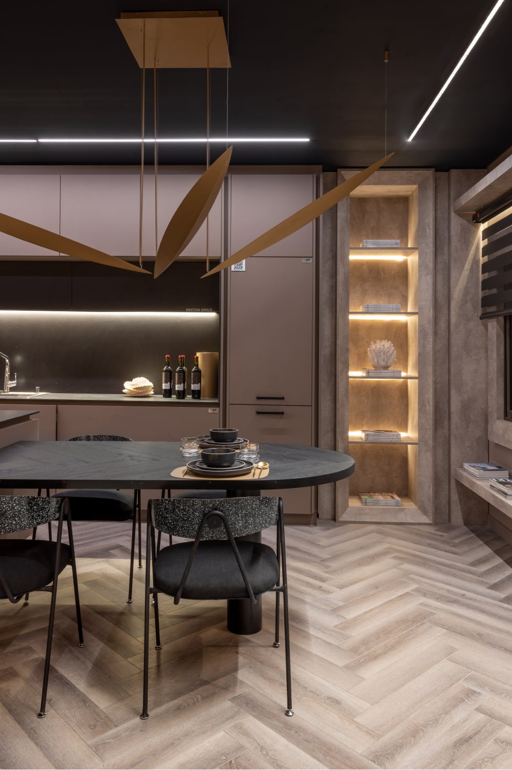 Cocina + Home Office + Bodega, Estudio Gibrat, Casa FOA Elcano 2021.