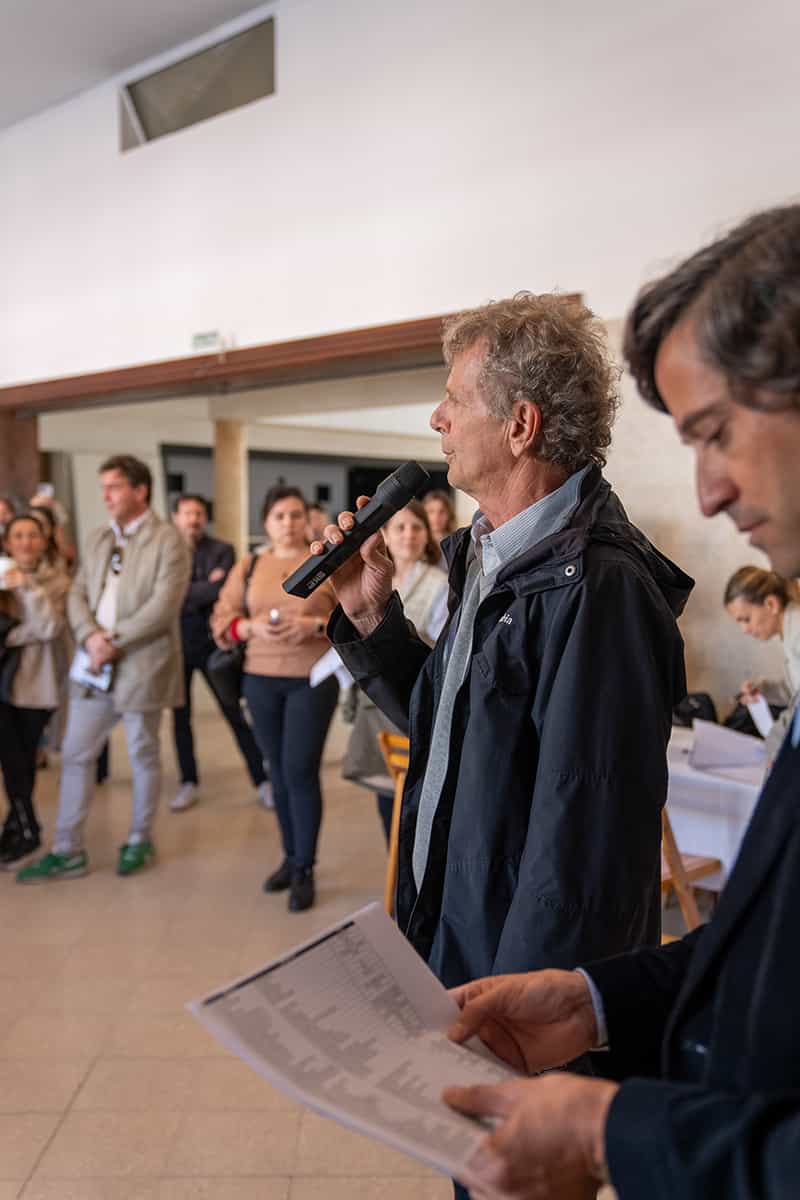 Marcos Malbrán dio la bienvenida a todos los presentes.