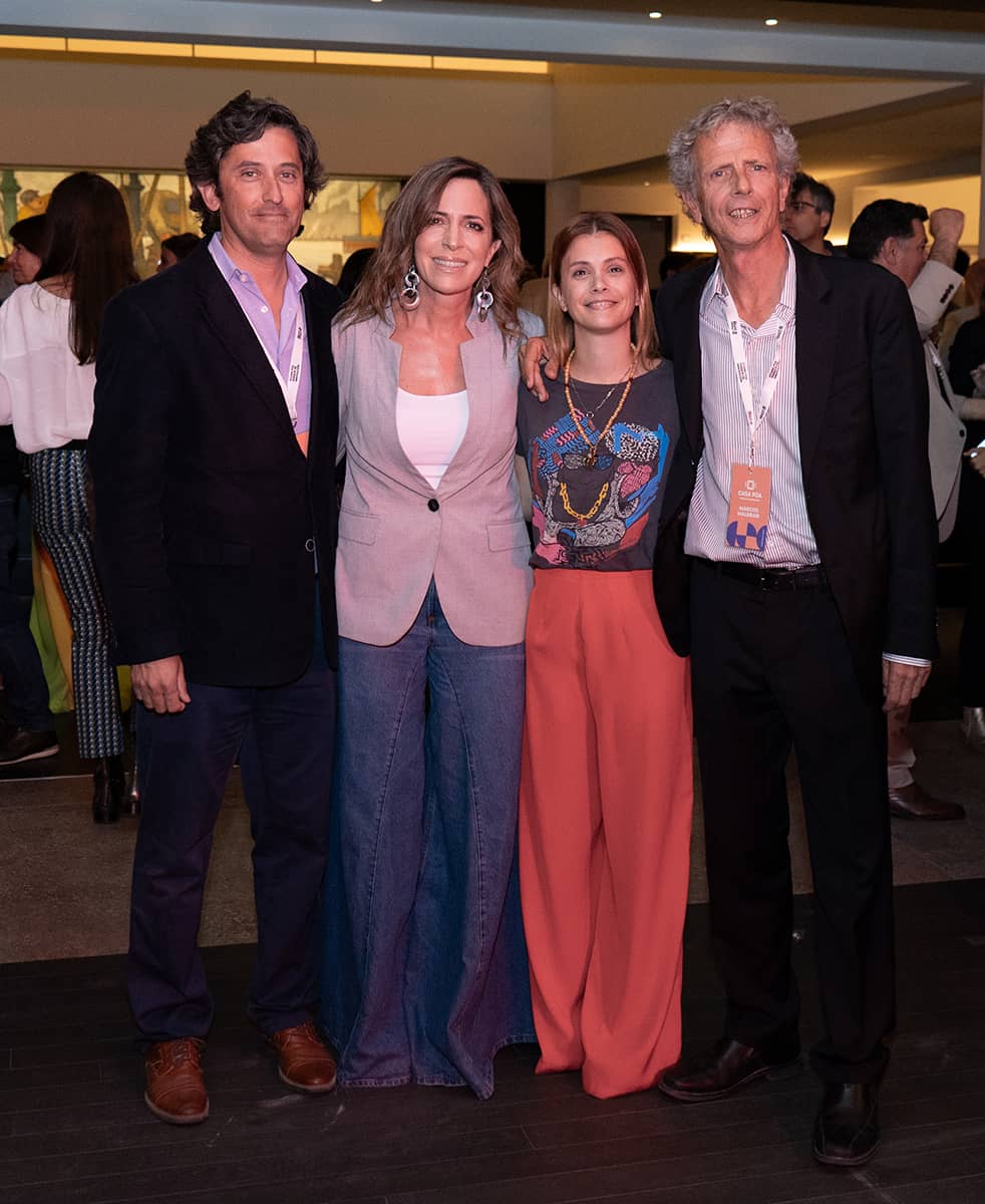 Juan Blas Fernández, Sandra Borghi, Gloria y Marcos Malbran.